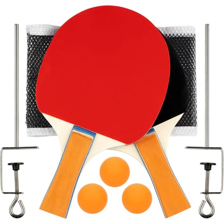Avento Tafeltennisset - Complete - Zwart/Rood