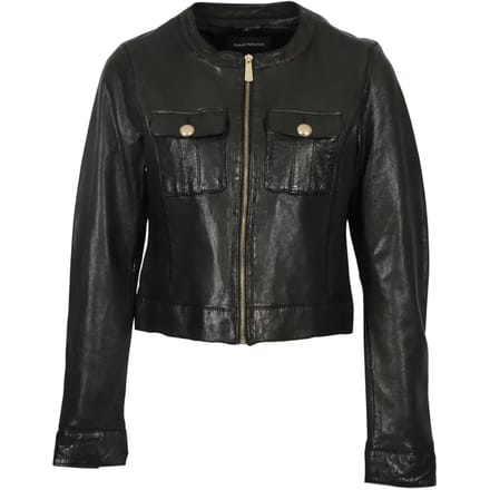 Dames leren ritsjack Oakwood Susan