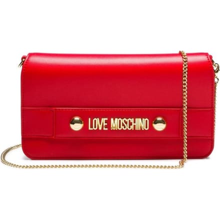 Love Moschino Lettering S Dames Crossbodytas - Rood