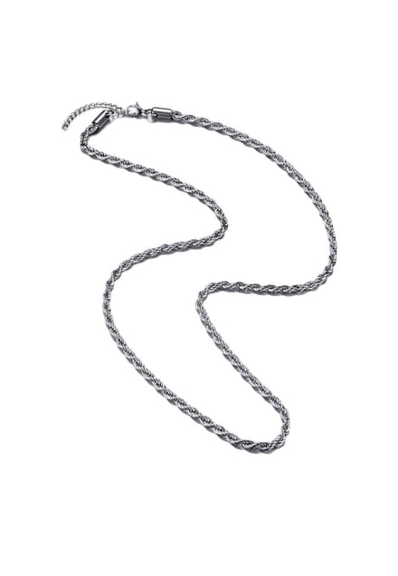 Margot Bardot Palma Ketting 4Mm Silver