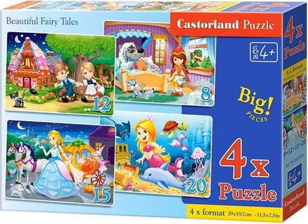 Castorland Legpuzzel Beautiful Fairy Tailes 55 Stukjes
