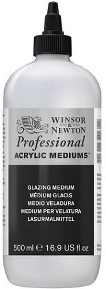 Winsor & Newton Professional Acrylic Glazing Medium 500ml