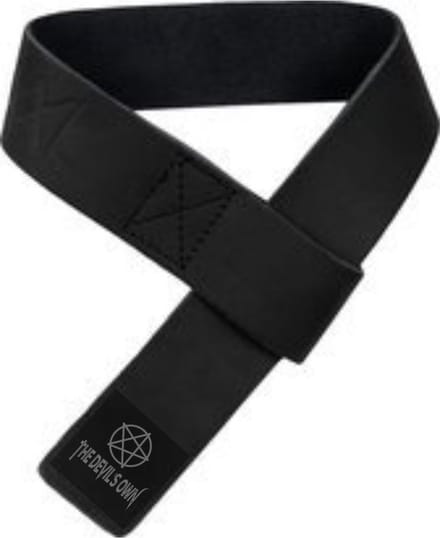 The Devil's Own 4 Athletics Lifting Straps 2 sets - 4 stuks - Krachttraining Accessoires - Powerlifting Straps - Deadlift Straps - Zwart