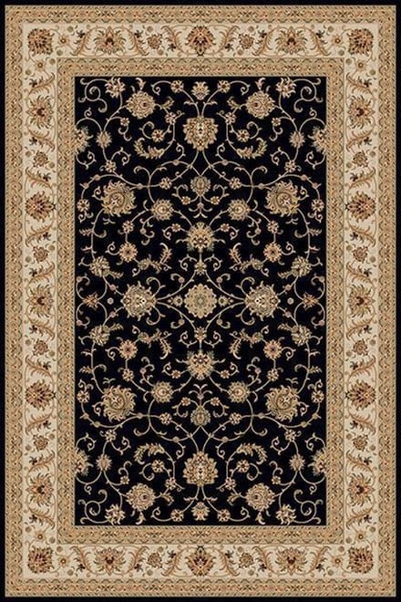Klassiek vloerkleed Marrakesh - zwart - 200x290 cm