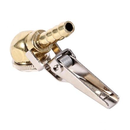 Allecto plus - Voetband Luchtpomp Bal Clip-On met Flexibele Slang en Bandenpomp