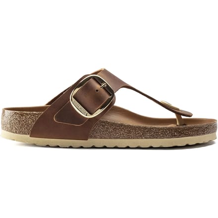 Damessandalen Birkenstock Gizeh Big Buckle Natural Leather Oiled