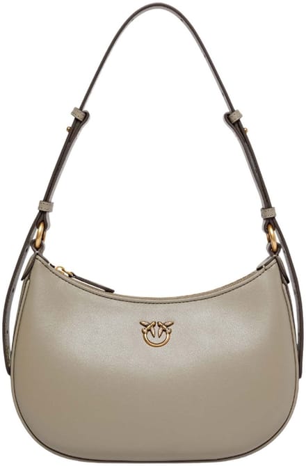 PINKO schoudertas Half-Moon Mini Bag Noce - Antique Gold Taupe