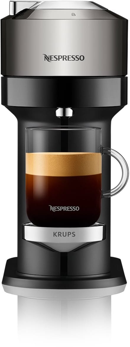 Krups Nespresso Vertuo Next XN910C - Koffiecupmachine - Chrome