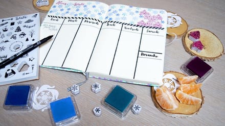 Aladine Aladine Stampo Bullet Journal Stempels A5 Herfst