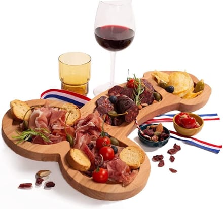Piemel Borrelplank - 24 x 15 cm - Piemelplank - Hapjesplank - Verrassingsplank - Kaasplank - Leuk - Grappig - Feest - vrijgezel