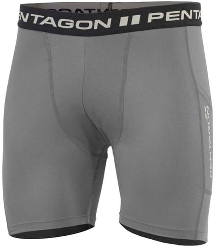 Pentagon Apollo Tac Fresh Basislaag Shorts Grijs M Man