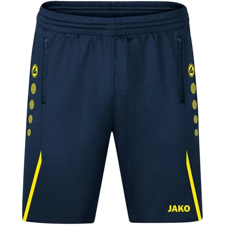 Jako Challenge Trainingsshort Kinderen - Marine / Fluogeel | Maat: 128