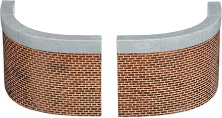Luville - Curved Wall Large - Set van 2