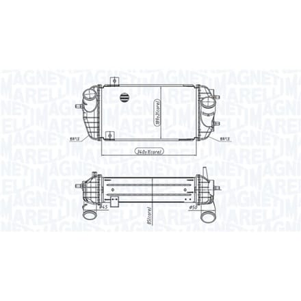 InlaatluchtRadiator MAGNETI MARELLI 351319205770