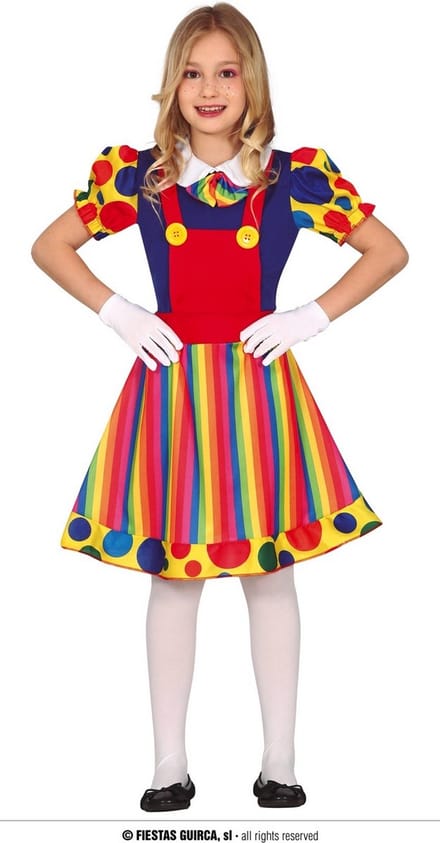 Fiestas Guirca - Clown child (10-12 jaar) - Carnavalskleding - Carnaval - carnavalskleding 2027 - Carnaval kostuum