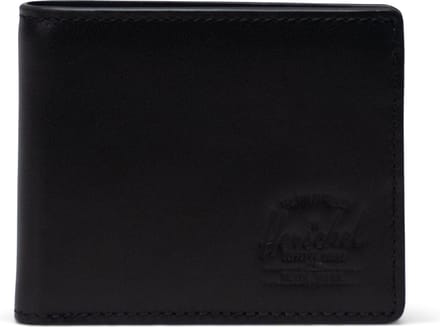 Hank Leather RFID - Black / Herenportefeuille met RFID blocking layer / leder / Beperkte Levenslange Garantie / Zwart