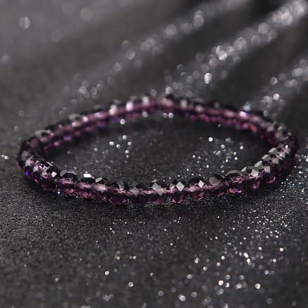 Sorprese armband - Vienna - purple - armband dames - elastisch - cadeau - Model S - Cadeau