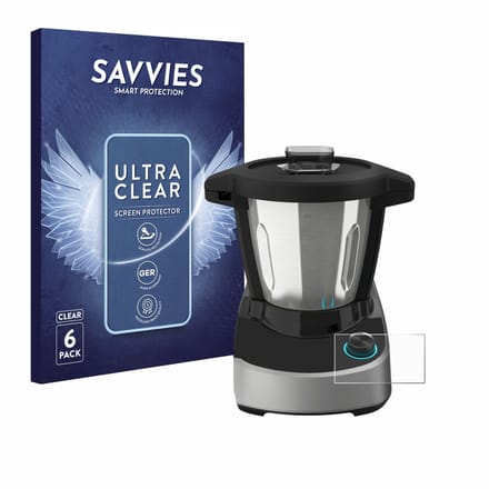 Savvies - Screenprotector voor Cecotec Mambo Touch - Folie Beschermfolie transparant 6 Stuks