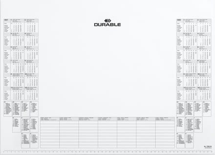 Durable 7292-02 kalender Tafel