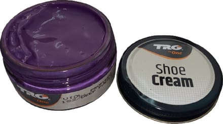 TRG - schoencrème met bijenwas -  diep purper - 50 ml