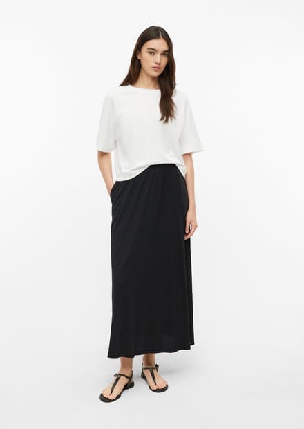 s.Oliver - female - Jersey rok met elastische tailleband en steekzakken