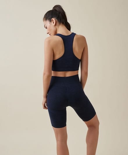 Promise - Sport Legging Kort Navy - maat XS/S - Blauw