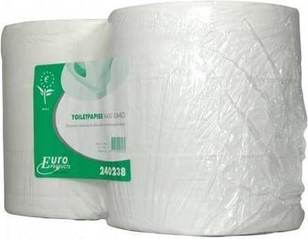 Euro Toiletpapier maxi jumbo 2-laags - 6 Stuks