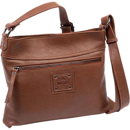 Leren schoudertas Matties Bags Essence