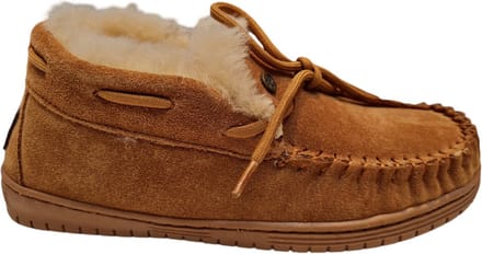 Warmbat Bunya Vrouwen Sloffen - Cognac - Maat 40