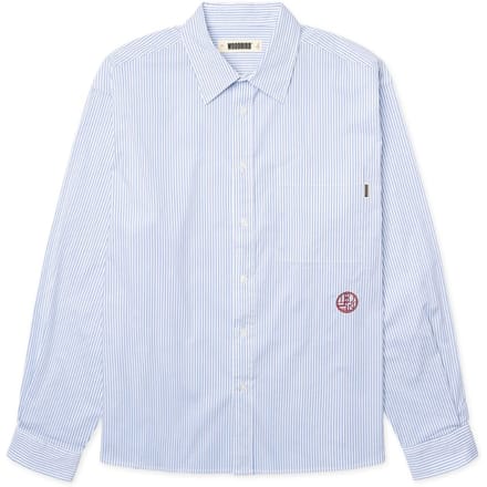 Woodbird Mens WBBuzo Stripe EMB Shirt
