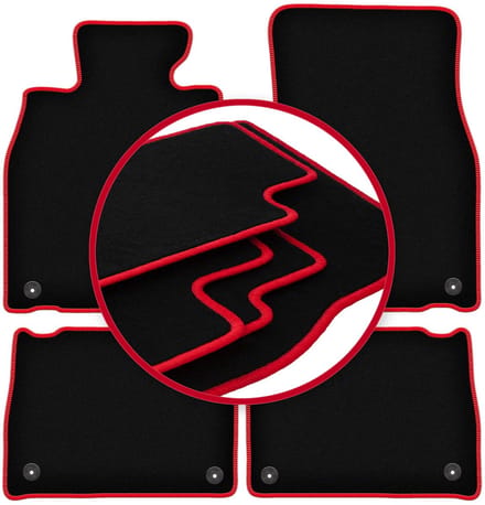 CARLUX-RED automatten voor: Lexus LS III sedan (2000-2006)