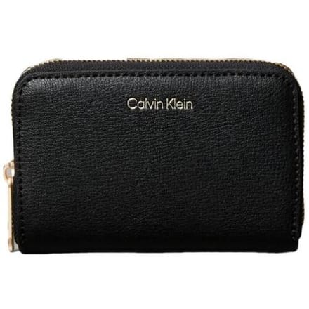 Calvin Klein Foil Logo - Portemonnee M 2cc 11 cm (black/toastet coconut)