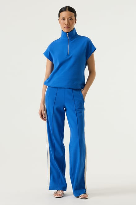 GARCIA O260112 Dames Wide Fit Broek Blauw