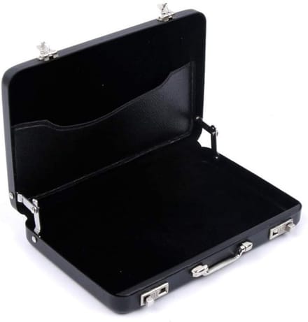 Slanke Aluminium Cardholder voor Visitekaartjes en Pasjes - Heren & Dames