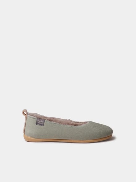 Damesslippers in ballerina-stijl met binnenvoering | MOLINA