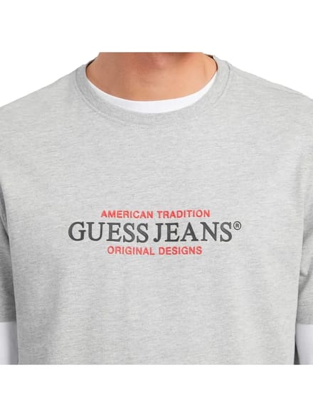 Guess heren T-shirt in originele Amerikaanse stijl