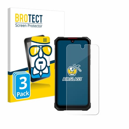 Screenprotector 3 Stuks voor Hotwav Cyber 9 Pro Beschermglas transparant
