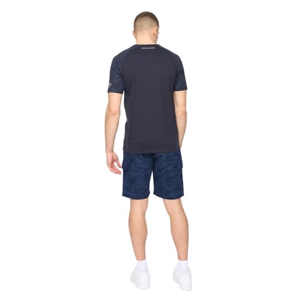 Crosshatch Heren Janscore T-Shirt (Marineblauw)