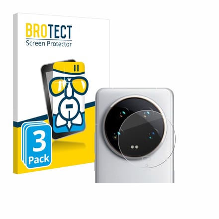 Screenprotector 3 Stuks voor Xiaomi 14 Ultra (ALLEEN Camera Lens) Beschermglas transparant