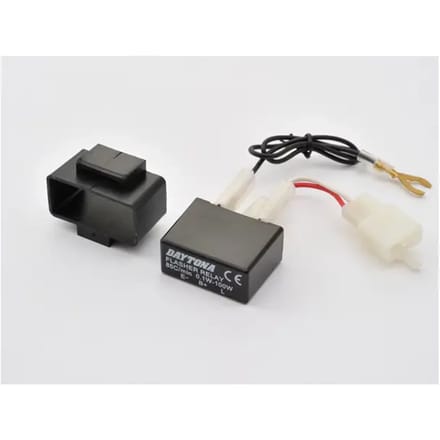 Oplaadrelais met connector Daytona 0.1-100W / Dc12V