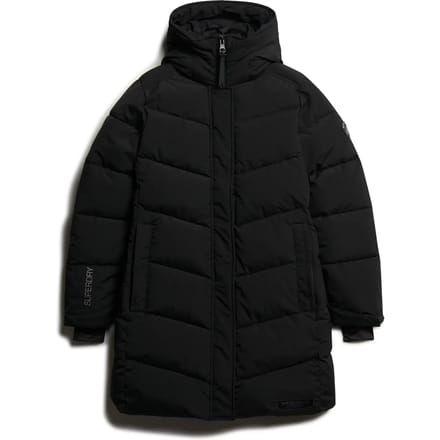 Superdry - City chevron gewatteerde parka - Dames - Gewatteerde jassen