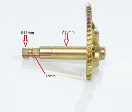 kick axe teknix pour scooter generic 50 ideo neuf