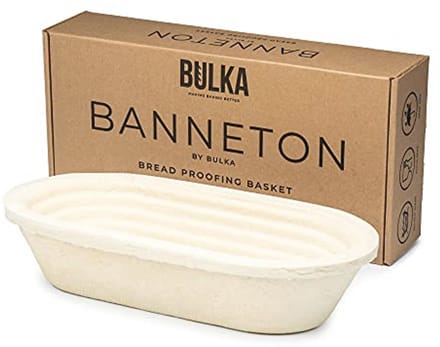 Ovale Brood Proofing Mand van Houten Pulp voor Perfecte Broden