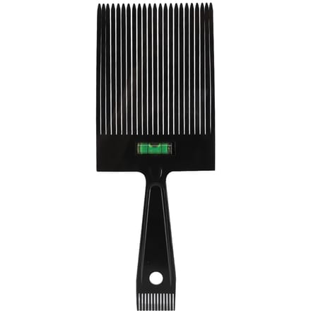 Platte Top Gids Kam Haarknipmachine Kam Kapperszaak Hairstyle Tool (Zwart) wit