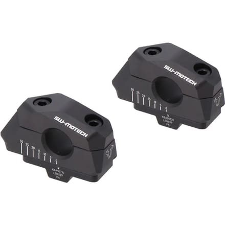 Stuurverhoging met instelbare offset SW-Motech Ø22