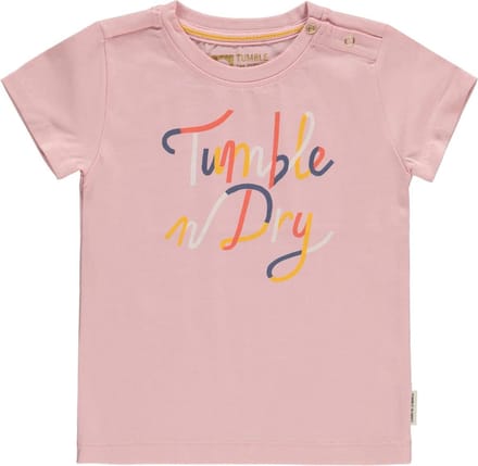 Tumble 'n dry Meisjes Shirt Myrte - Pink Light - Maat 68