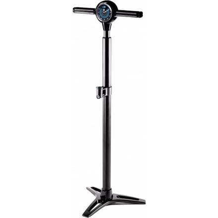Crankbrothers Klic HP Co2-pomp incl. framehouder analoge manometer, zwart