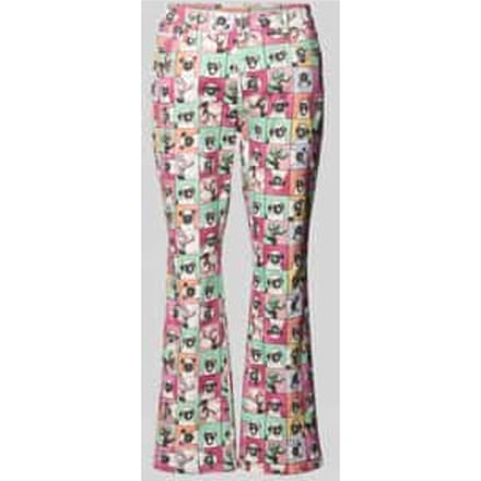 Bootcut Fit’ 7/8-jeans Van Mac multicolour