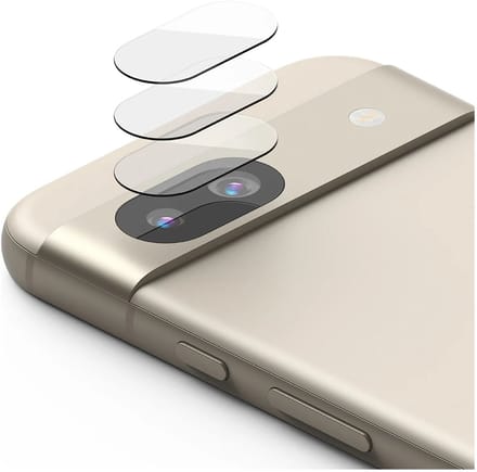 Ringke Camera Lens Protector Geschikt voor Google Pixel 8a - Tempered Glass - Case Friendly - 3-Pack