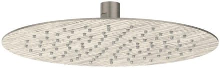 IVY Hoofddouche Slim 25 cm - Eco-air - Geborsteld Nickel